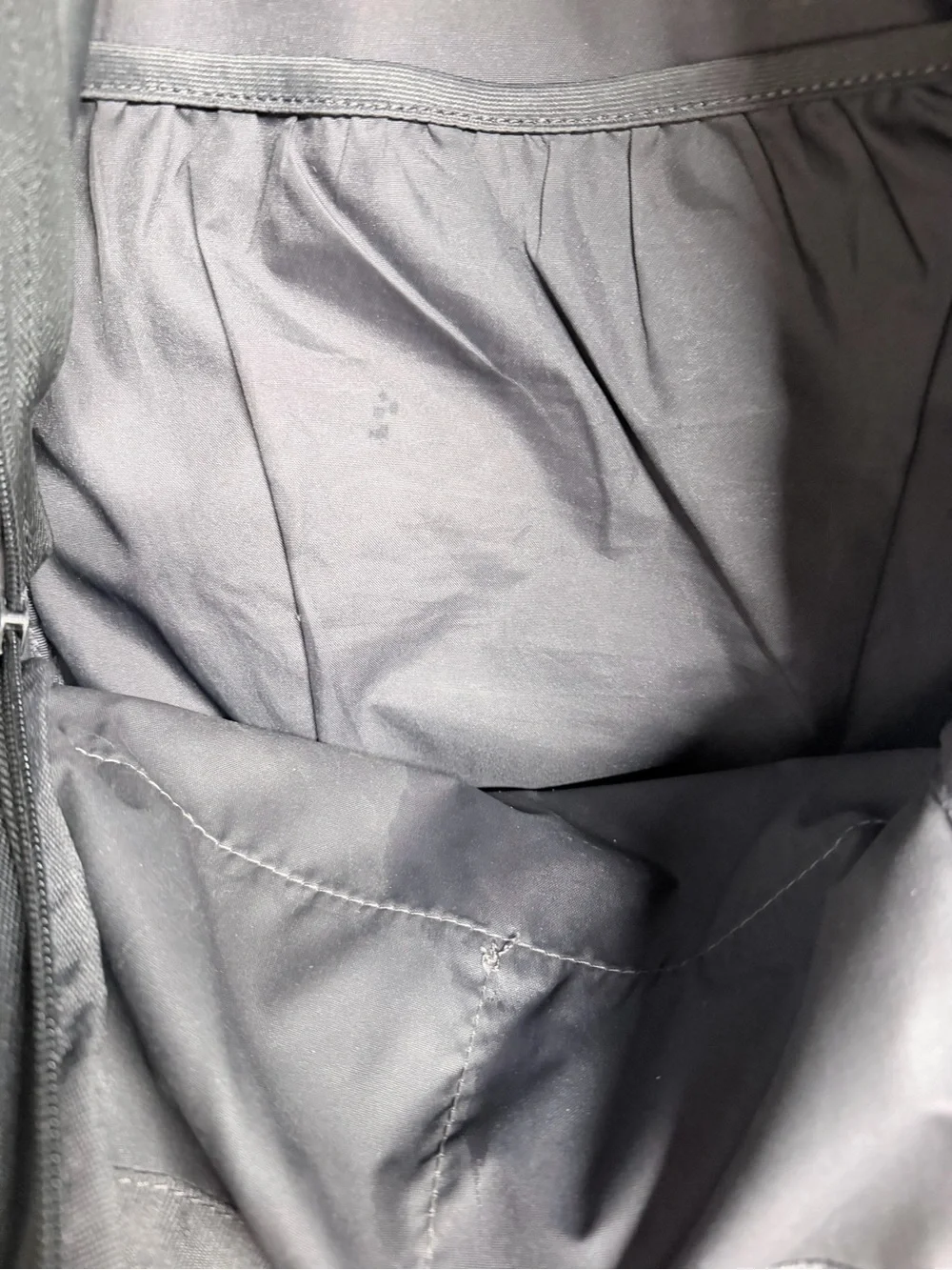Nike Black Backpack with White Swoosh Logo